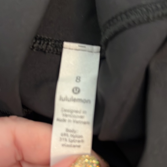 NWOT Peloton Lululemon Wunder Under High Rise Zebra 🦓 Capri Legging Sz 8 - Picture 7 of 9